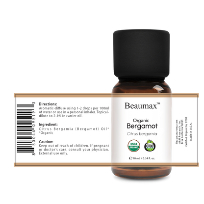 Huile Essentielle Bio de Bergamote (Agrumes Bergamia) 10 ml