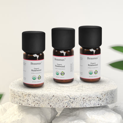 Rosewood Organic Essential Oil (Aniba Rosaeodora) 10ml